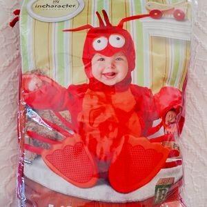 Baby Lobster Costume Size 18-24mos